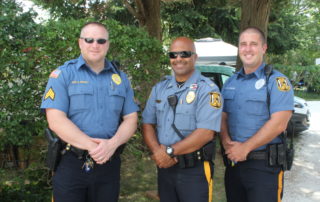 cape may police offices at the cape may mac Craft beer, Music & Crab Festival