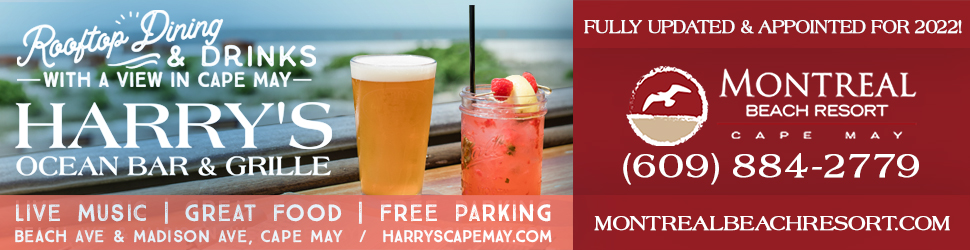 Web advertisement for Harrys rooftop ocean bar and grille / Montreal Beach Resort