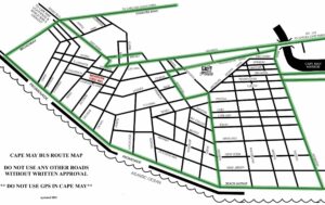 Cape May bus route map
