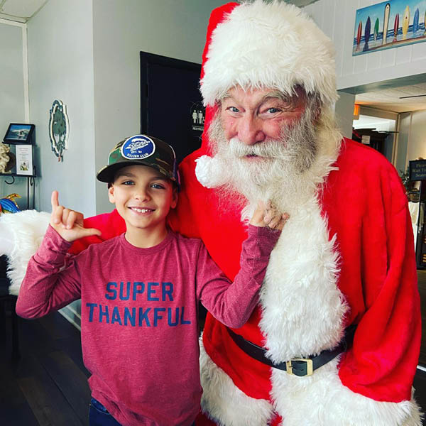 SANTA bella vida SANTA CLAUS WITH CHILD