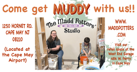 an ad for mad potters studio