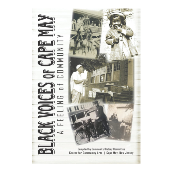 book cover for "black voices of cape may"
